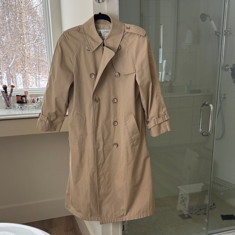 Vintage London Fog trench coach